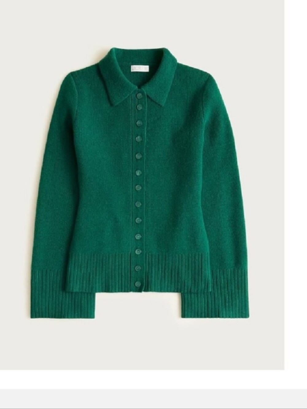 J. Crew Milano-Stitch Cinched-Waist Cardigan